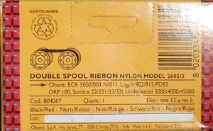 6 Rotoli Nastro Per Calcolatrice Compatibile Victor 7010 - Nero/Rosso - Spedizione Gratuita - Foto 6