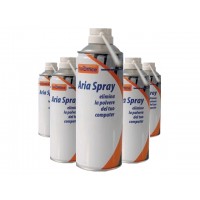 Stock Bombolette di Aria Compressa Spray 400ml – 24 PZ