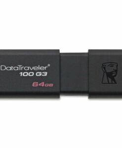Kingston DT100G3 DataTraveler 64 GB USB 2.0 3.0 3.1 Flash Drive Nero