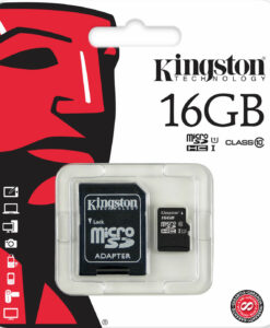 Kingston SDCS 16GB Canvas Select Scheda MicroSD 16 GB Velocità UHS I di Classe 10 fino a 80 MB s in Lettura con Adattatore SD