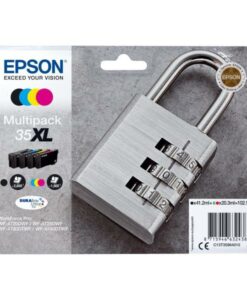 Epson 35xl serie lucchetto cartuccia originale - multipack 4 colori